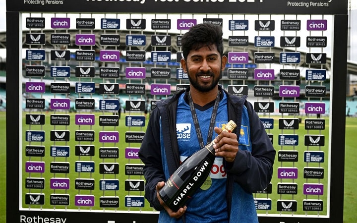 আইসিসি থেকে পারফরম্যান্সের স্বীকৃতি পেলেন কামিন্দু