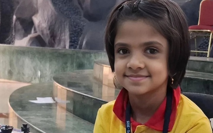 বিশ্ব স্কুল দাবায় চ্যাম্পিয়ন ৭ বছরের প্রাগনিকা