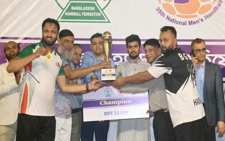 কাবাডিতে আর্মি, হ্যান্ডবলে বিজিবি ও অ্যাথলেটিক্সে বিকেএসপি চ্যাম্পিয়ন