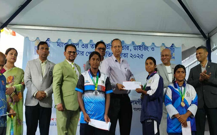 ৩৪তম জাতীয় সাঁতার : প্রথম দিনেই ৫ রেকর্ড