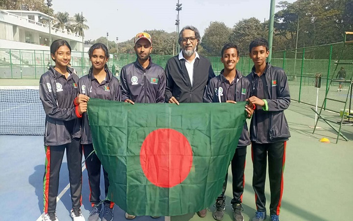 বালিকা দ্বৈতে কোয়ার্টারে বাংলাদেশ