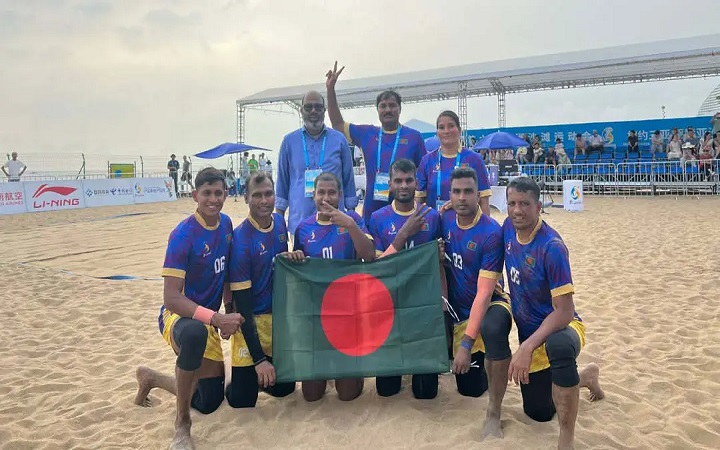 এশিয়ান বিচ গেমসে এক দিনে দুই জয় বাংলাদেশের