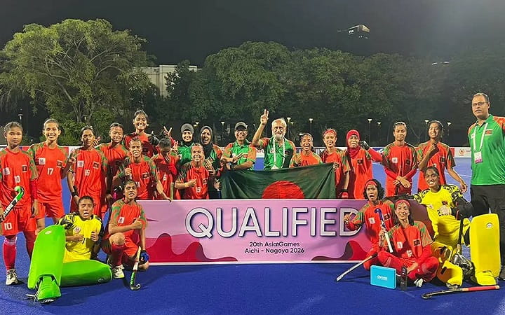 রিয়ার হ্যাটট্রিকে সিঙ্গাপুরকে হারিয়ে ফাইনালে বাংলাদেশ