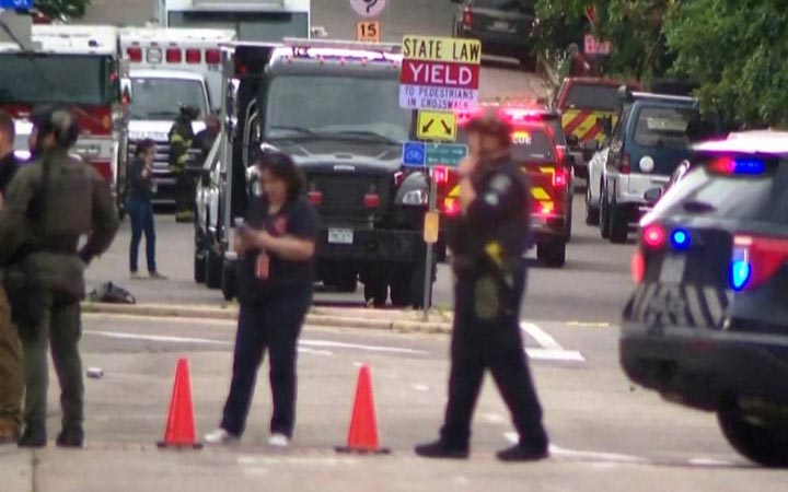 যুক্তরাষ্ট্রে ইসরাইলপন্থি বিক্ষোভে পেট্রোল বোমা নিক্ষেপ, আহত ৬