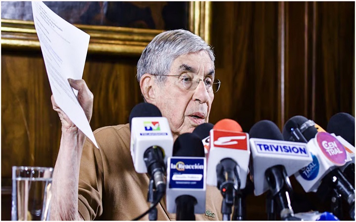 কোস্টারিকার নোবেলজয়ী সাবেক প্রেসিডেন্টের মার্কিন ভিসা বাতিল