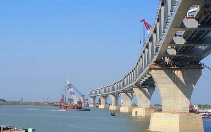 পদ্মা সেতুর ৩২ নম্বর স্প্যান বসছে আজ