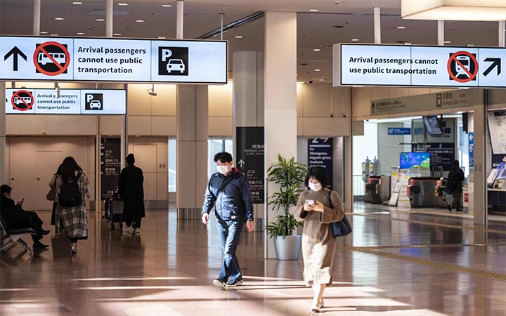 ওমিক্রন : জাপানে বিদেশিদের প্রবেশ নিষিদ্ধ