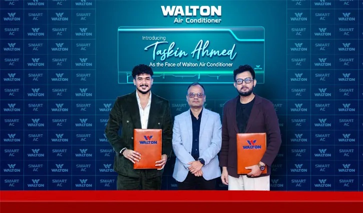 ‘ফেস অব ওয়ালটন এসি’ হলেন তাসকিন আহমেদ