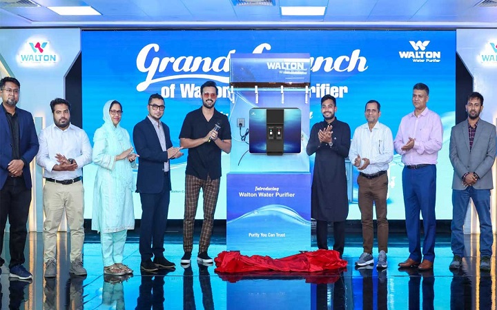 অত্যাধুনিক প্রযুক্তির ওয়াটার পিউরিফায়ার আনলো ওয়ালটন