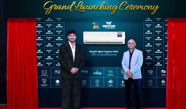 ওয়ালটনের এআই, আইওটি সমৃদ্ধ ফিচারযুক্ত এসি উদ্বোধন করলেন তাসকিন