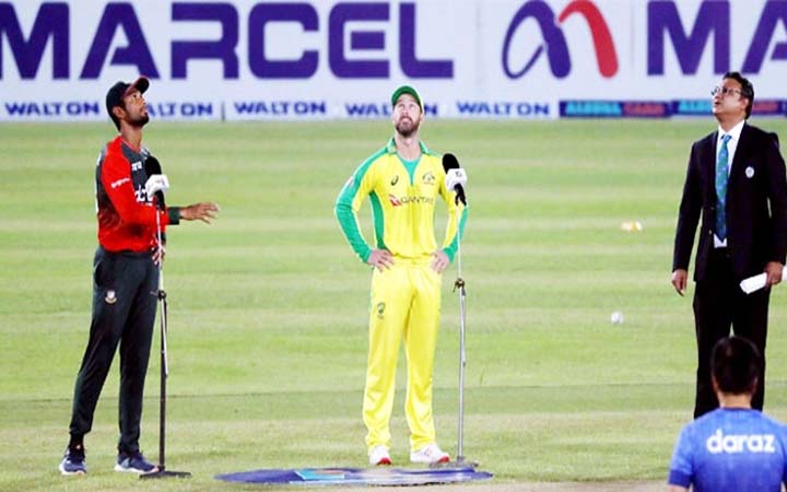 টসে জিতে ব্যাটিংয়ে বাংলাদেশ