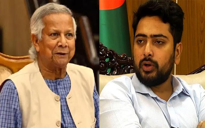 ড. ইউনূস পদত্যাগের বিষয়ে ভাবছেন : নাহিদ ইসলাম