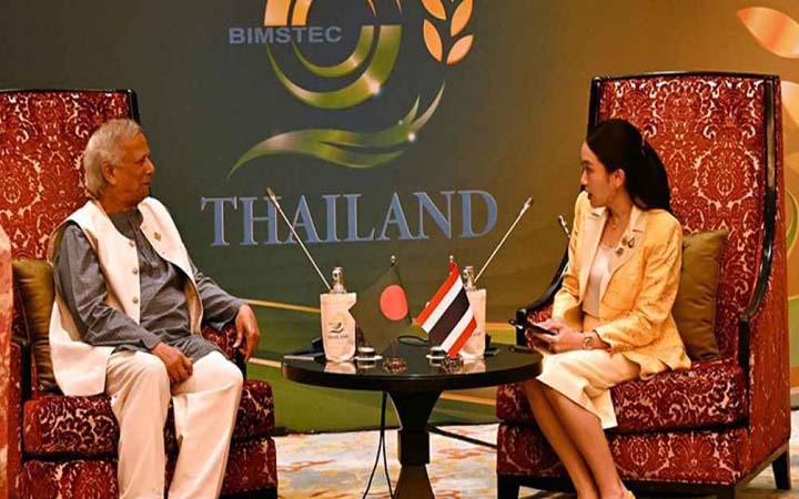 থাইল্যান্ডকে ভিসা প্রক্রিয়া সহজ করার আহ্বান ড. ইউনূসের